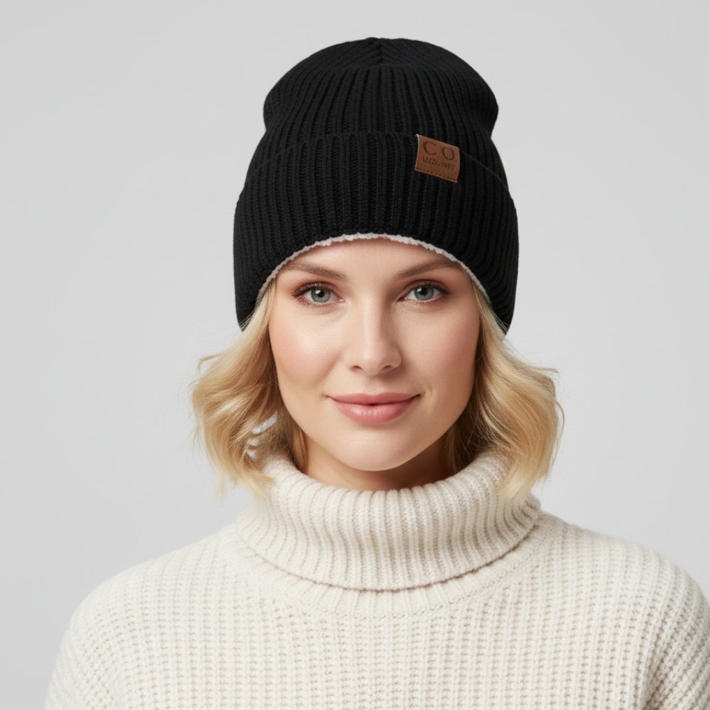 Bonnie - Bonnet d'Hiver Doublé Polaire