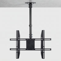 Support TV Plafond Orientable et Inclinable – 26 à 65 Pouces, Hauteur Réglable 57-97 cm, 30 kg